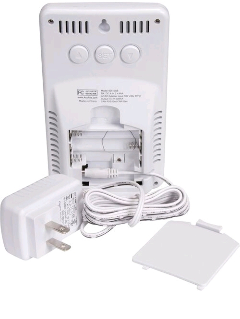 White Color Weather Station with Remote Sensor - Picture 4 of 10